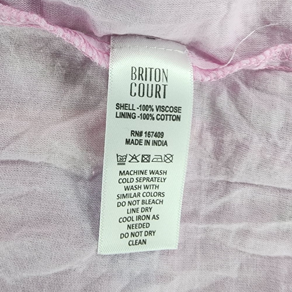 Briton Court Tie-Strap Smocked Dress, Girls 8 - Picture 6 of 6